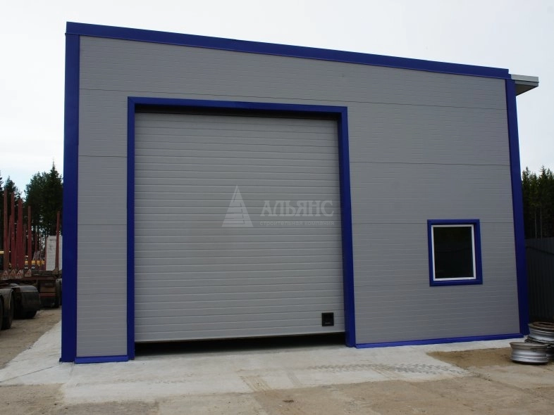 СТО из сэндвич-панелей - фото 3